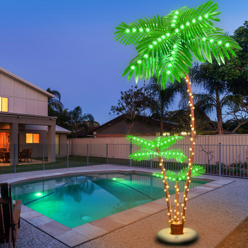 Primrue 84'' Faux Palm Tree Wayfair